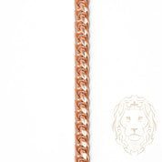 Chain - Gold 10K rose cuban link solid 5.7mm - CHG574
