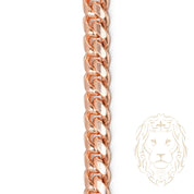 Chain - 10K gold cuban link solid 8mm - CHG575