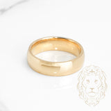 Bague jonc - Or 18K jaune polie - RIG718