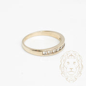 Ring - 14K white gold semi set with 0.15CT natural diamonds - RIGD442