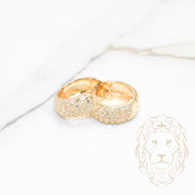 Hoops - Gold paved with natural diamonds 1.00CT 6mm X 11mm - BOGD018