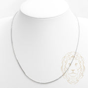 Chain - 18K white gold mixed brilliant-cut & milan pearls - CHG606