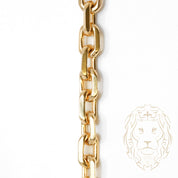 Chaîne - Or 14K jaune câble carré coupe diamant 5.5mm - CHG603