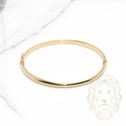 Bracelet jonc - Or 10K jaune 4mm - BRG533