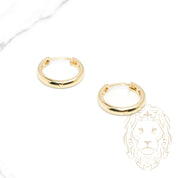 Hoops - Polished Yellow 10K Gold 3mm X 13mm - BOG681