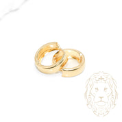 Hoops - Polished Yellow 10K Gold 5mm X 11mm - BOG682