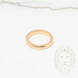 Bague jonc - Or 18K jaune polie - RIG750