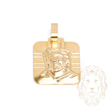 Pendentif - Or 18K jaune tête de Jesus - PEG609