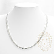 Chain - Silver cuban link 6mm - CHS470