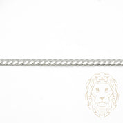 Bracelet - Silver cuban link 4mm - BRS348