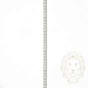 Chain - Silver cuban link 3.5mm - CHS467