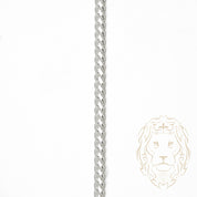 Chain - Silver cuban link 5mm - CHS469