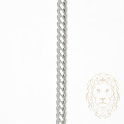 Chain - Silver cuban link 6mm - CHS470