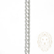 Chain - Silver cuban link 7.5mm - CHS472