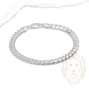 Bracelet - Silver cuban link 5.5mm - BRS350
