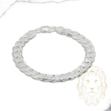 Bracelet - Argent  curb 9.3mm - BRS352