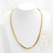 Chaîne - Or 10K jaune byzantine 5.3mm - CHG627