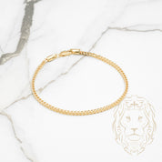 Bracelet - 10K Yellow Gold Franco 2.3mm - BRG547