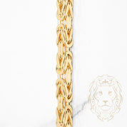 Chaîne - Or 10K jaune byzantine 5.3mm - CHG627