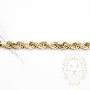 Bracelet - Or 10K jaune torsade 4.5mm - BRG721