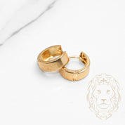 Hoops - Polished Yellow 10K Gold 5.5mm X 11mm - BOG811