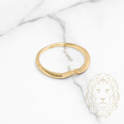 Ring - Simple nesting 10K yellow gold - RIG759