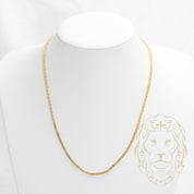 Chaîne - Or 18K jaune byzantine 2mm - CHG655