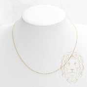 Chaîne - Or 18K jaune câble coupe diamant 1.8mm - CHG659