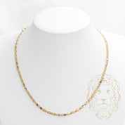 Chaîne - Or 18K deux tons jaune & blanc marin capri 3.5mm - CHG664