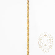 Chaîne - Or 18K jaune byzantine 2mm - CHG655