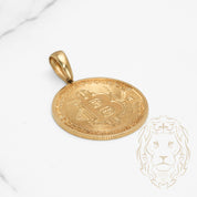 Pendentif - Or 10K jaune BITCOIN - PEG649