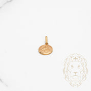 Pendentif - Or 10K jaune pièce de baptême - PEG653