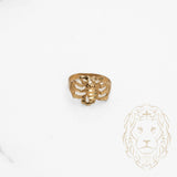 Bague - Or 10K jaune scorpion coupe diamant - RIG769