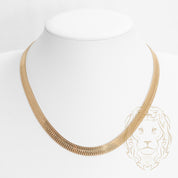 Chaîne - Or 14K jaune mailles plats 8.4mm - CHG684