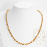 Chaîne - Or 18K jaune torsade 6.5mm - CHG677