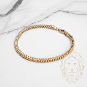 Bracelet - Or 10K jaune franco 3.7mm - BRG588