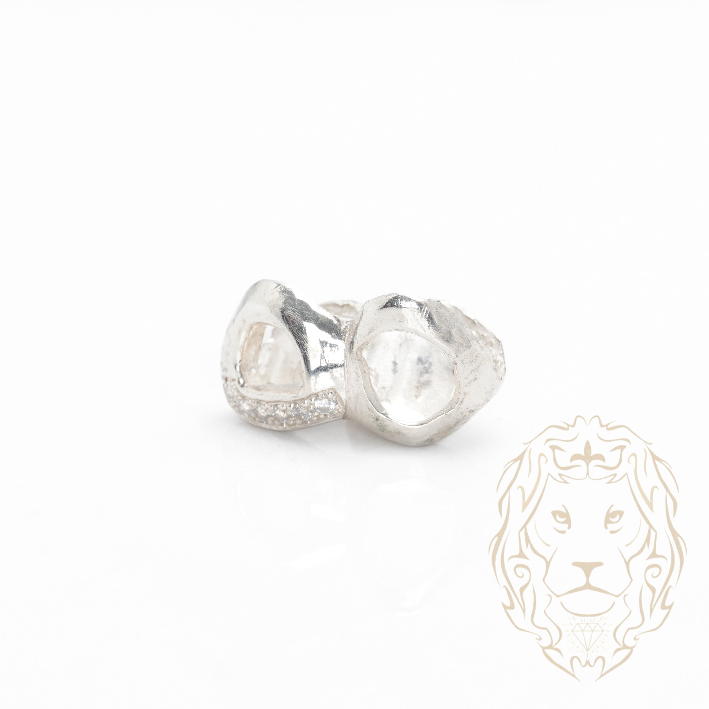 Grillz – 2 Dents en or – Windows & Barre avec Diamants