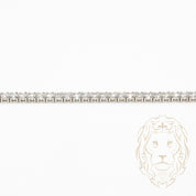 Bracelet - Or 14K blanc tennis diamants lab 3.00CT coupe rond brillant 2.5mm - BRGL015