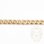 Bracelet - Or 10K jaune cuban link 6.8mm - BRG760
