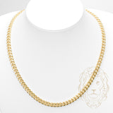 Chaîne - Or 10K jaune cuban link 6.8mm - CHG1247