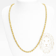 Chaîne - Or 10K jaune torsade 4.4mm - CHG676