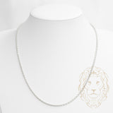 Chaîne - Argent torsade 2.3mm - CHS490