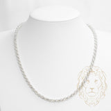Chaîne - Argent torsade 4.8mm - CHS491