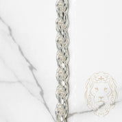 Chaîne - Argent torsade laser cut 5mm - CHS493