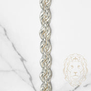 Chaîne - Argent torsade laser cut 6.6mm - CHS496