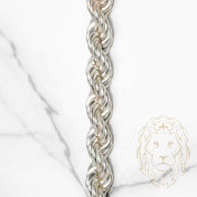 Chaîne - Argent torsade laser cut 7.2mm - CHS497