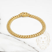 Bracelet - Or 10K jaune cuban link 6.8mm - BRG700