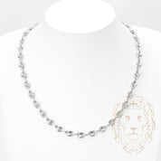 Chaîne - Argent ancre gonflé 8mm - CHS499