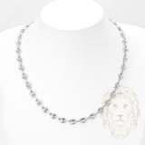 Chaîne - Argent ancre gonflé 8mm - CHS499