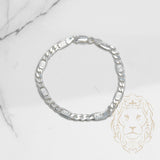 Bracelet - Argent medusa figaro 5.5mm - BRS362